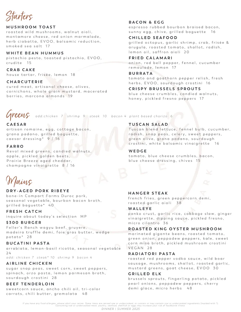 Menu_Holman's Table_St Paul, MN_image_old_3