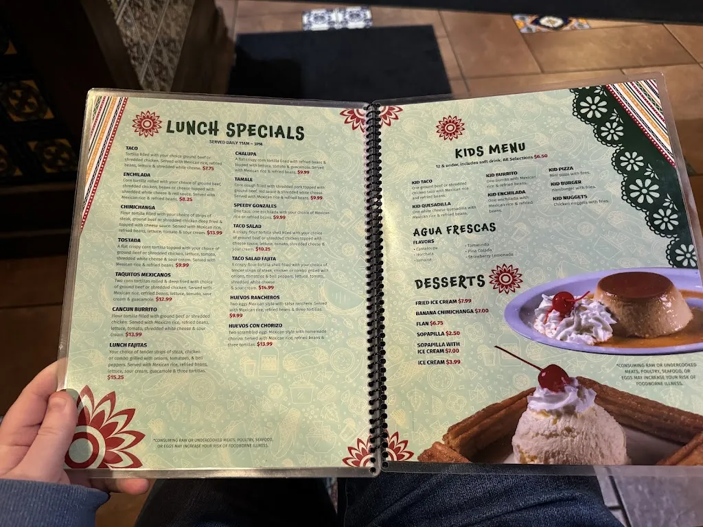 Menu_Las Margaritas Mexican Restaurant of Cottage Grove_Cottage Grove, MN_image_old_3
