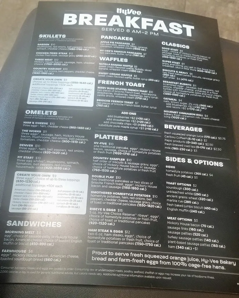 Menu_Hy-Vee Market Grille_Cottage Grove, MN_image_old_1