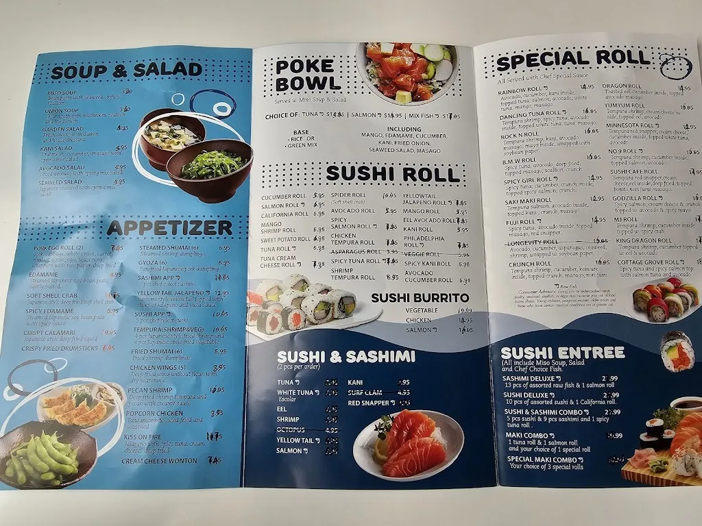 Menu_Sushi Café_Cottage Grove, MN_image_old_1
