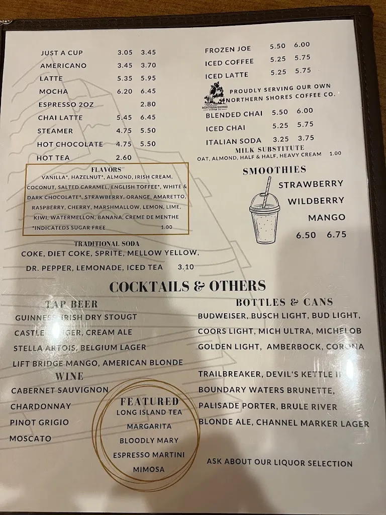Menu_The Library_International Falls, MN_image_old_1