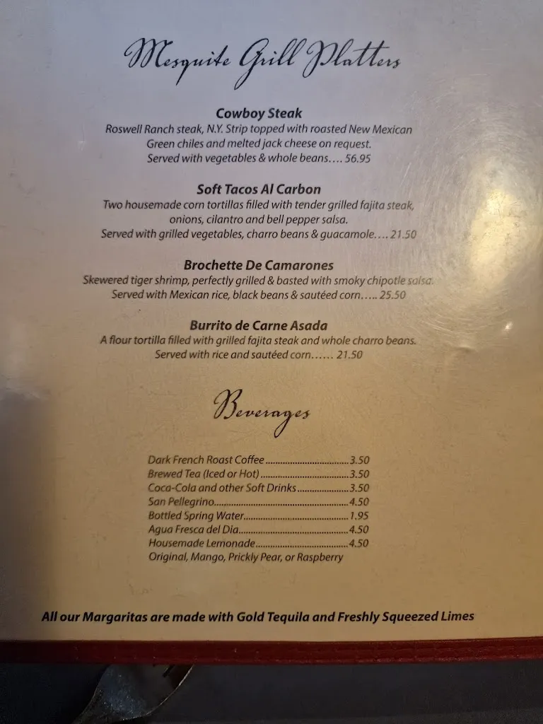 Menu_Gabriel's_Santa Fe, NM_image_old_2