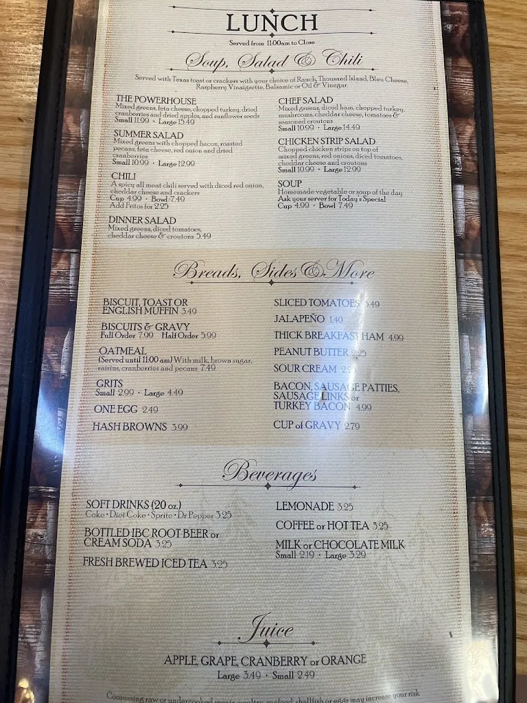 Menu_Log Cabin Restaurant_Ruidoso, NM_image_old_2