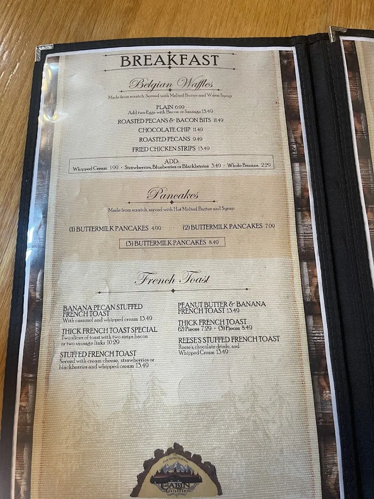 Menu_Log Cabin Restaurant_Ruidoso, NM_image_old_3
