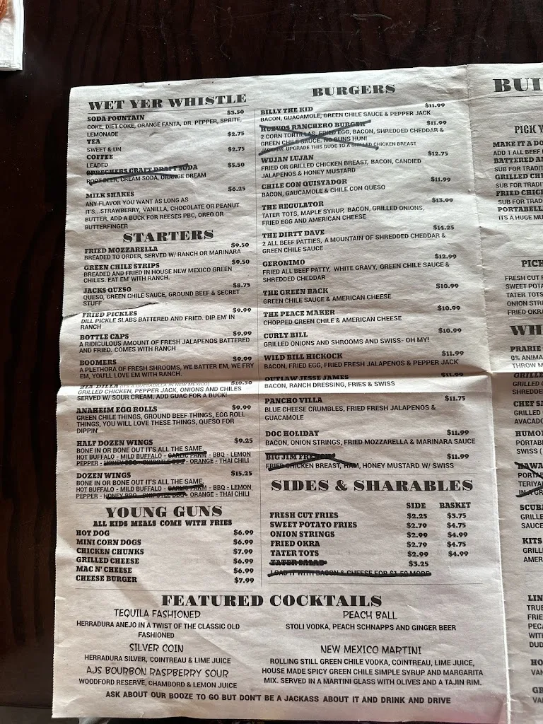 Menu_Anaheim Jacks_Ruidoso, NM_image_old_2