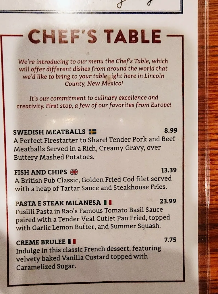 Menu_K-BOB'S Steakhouse and Catering_Ruidoso, NM_image_old_2