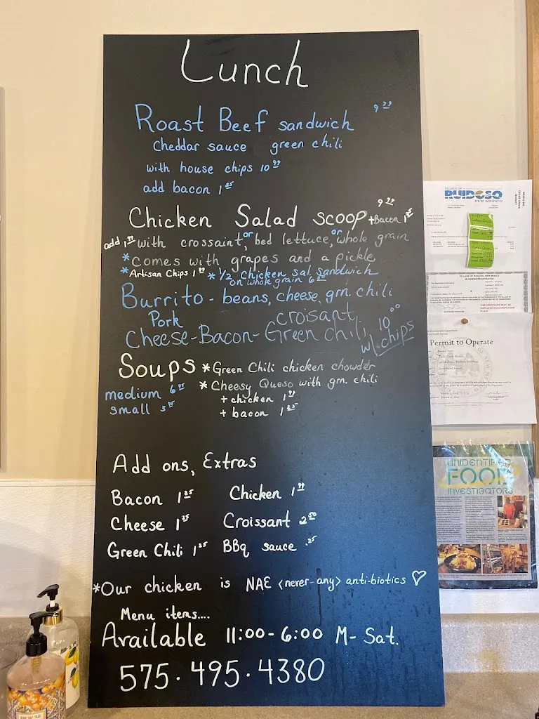Menu_Cedar Creek Mrkt. Sandwiches soup homemade cookies gifts_Ruidoso, NM_image_old_2
