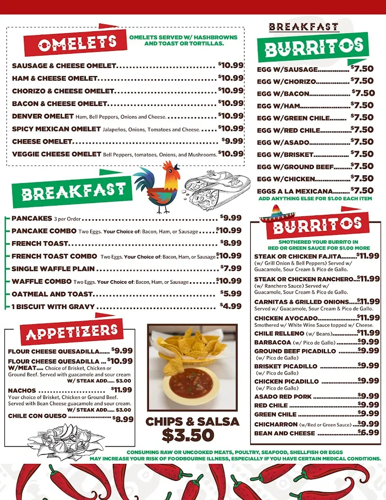 Menu_La Hacienda Mexican Restaurant_Ruidoso, NM_image_old_2