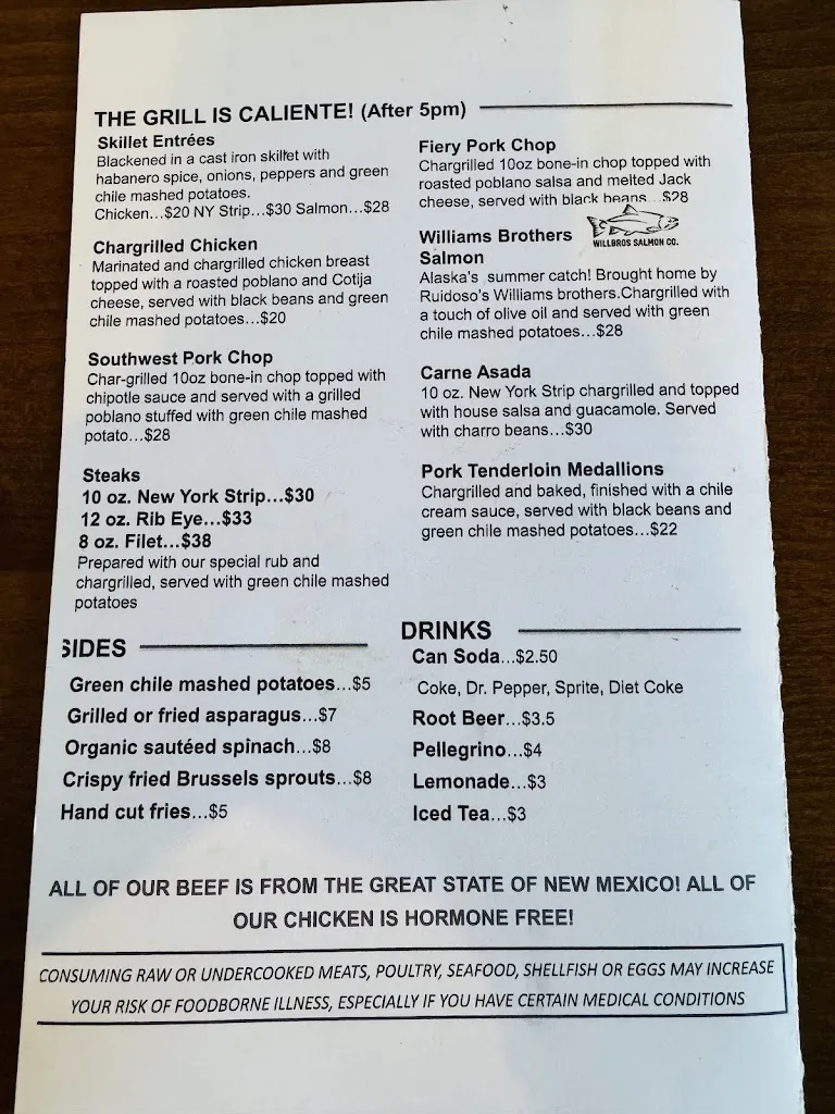 Menu_Grill Caliente_Ruidoso, NM_image_old_2