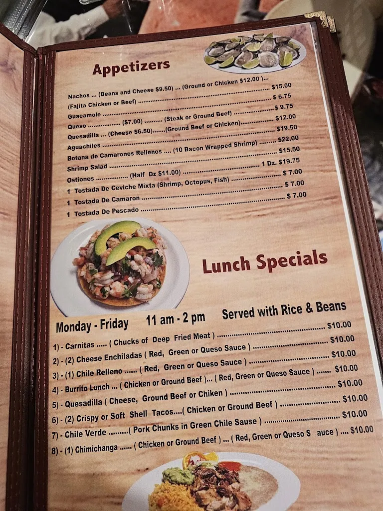 Menu_La Carreta Mexican Restaurant_Ruidoso, NM_image_old_1