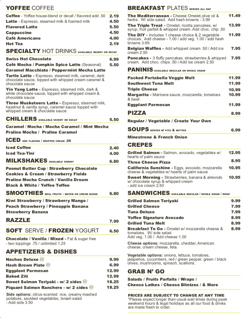Menu_Yoffee Coffee_Airmont, NY_image_old_2