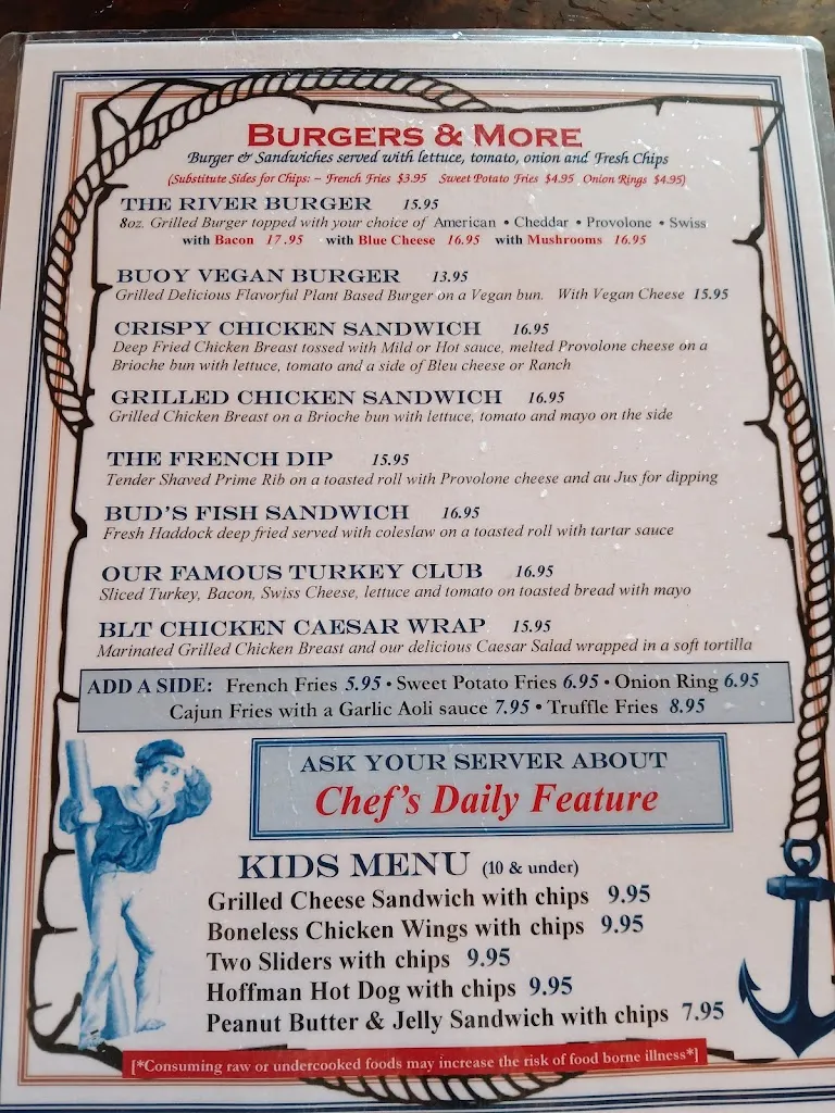 Menu_The Pointe Bar & Grill_Alexandria Bay, NY_image_old_1