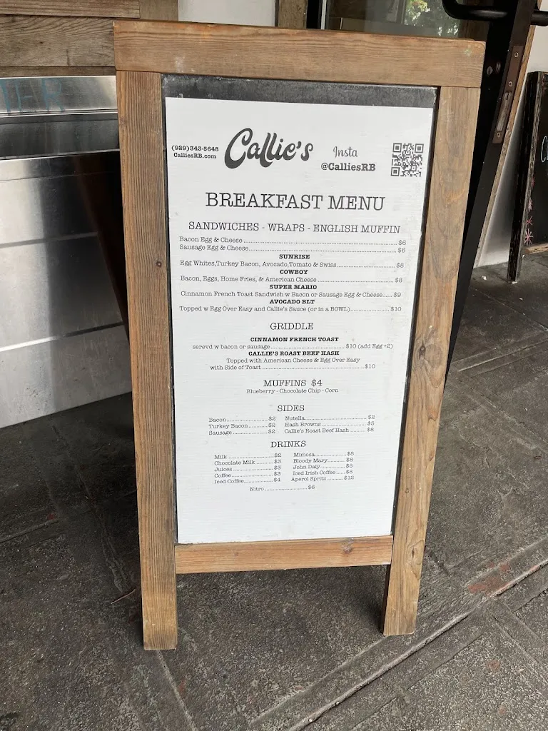 Menu_Callie's_Belle Harbor, NY_image_old_1