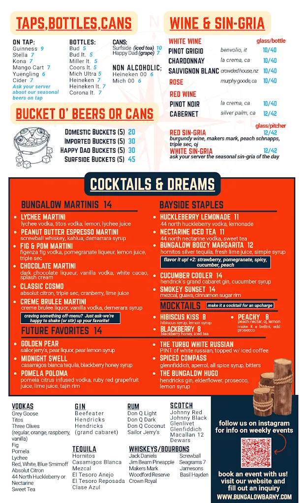 Menu_Bungalow Bar_Rockaway Park, NY_image_old_2