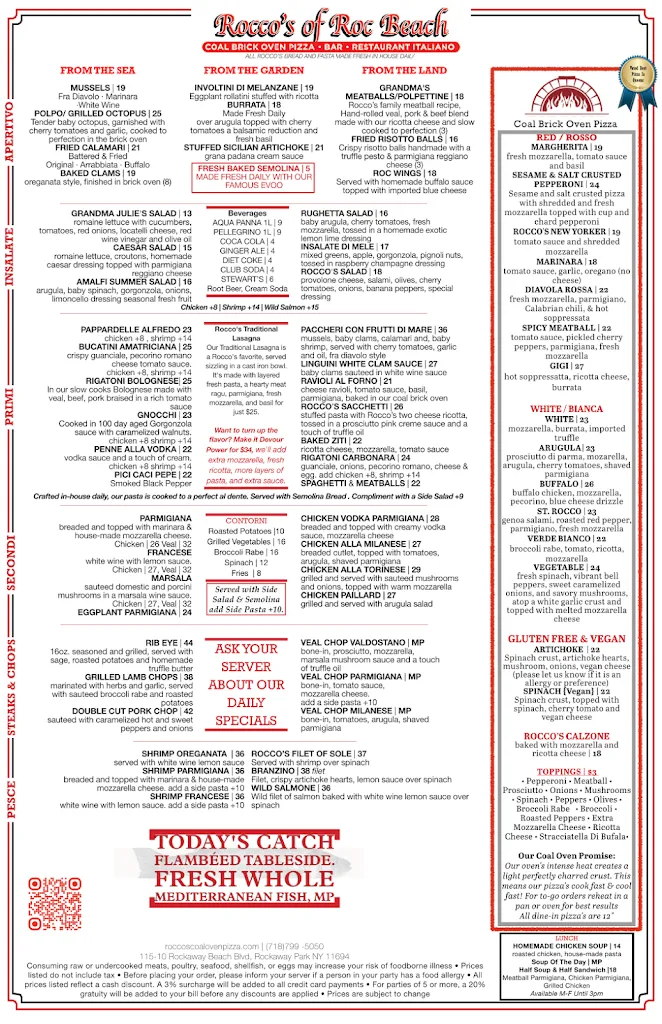Menu_Rocco’s Of Roc Beach Coal Oven Pizza_Rockaway Park, NY_image_old_1