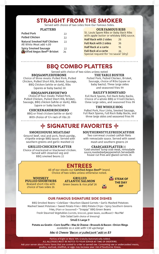 Menu_Bailey's Smokehouse_Blauvelt, NY_image_old_3