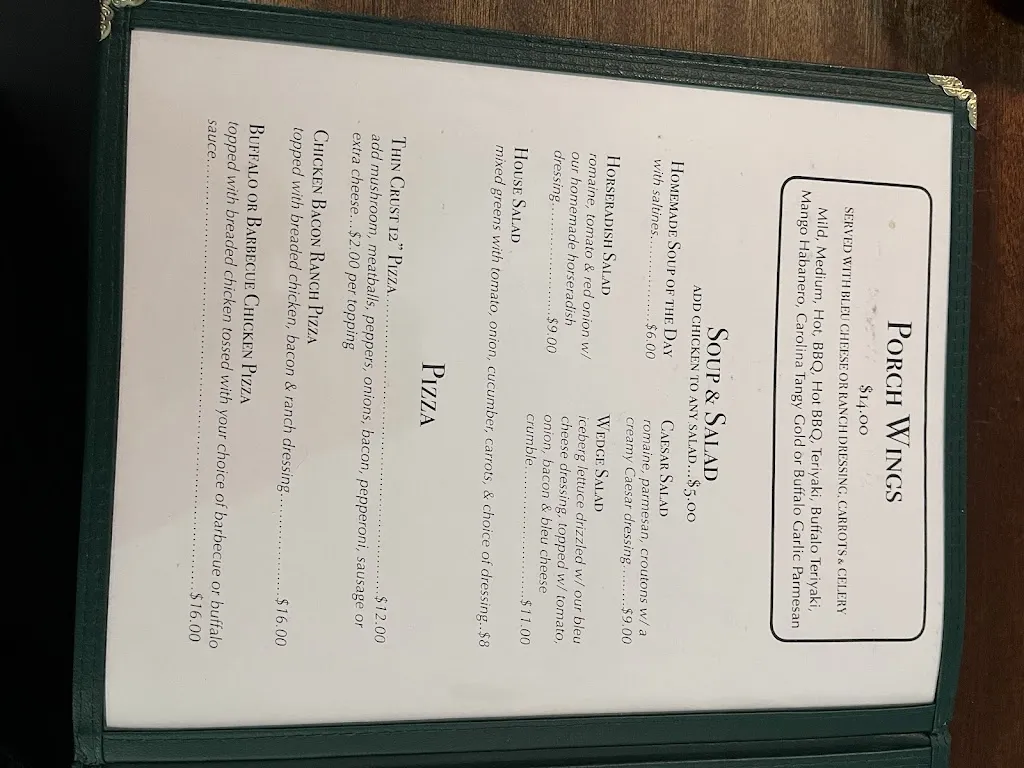 Menu_The Porch at Calabria_Orangeburg, NY_image_old_3