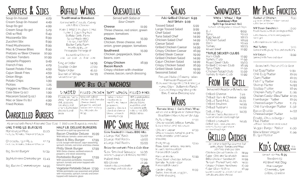 Menu_My Place & Co., Schodack_Castleton-On-Hudson, NY_image_old_1