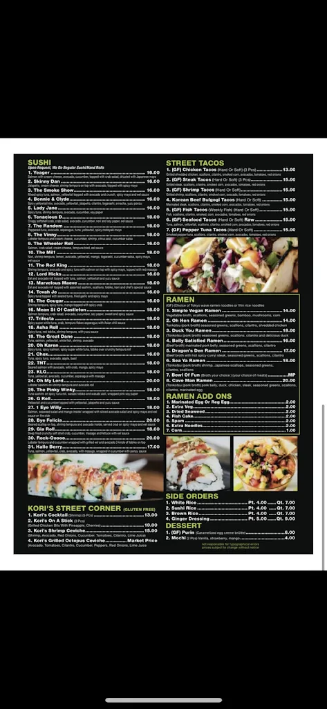 Menu_The Poké Jar_Castleton-On-Hudson, NY_image_old_1