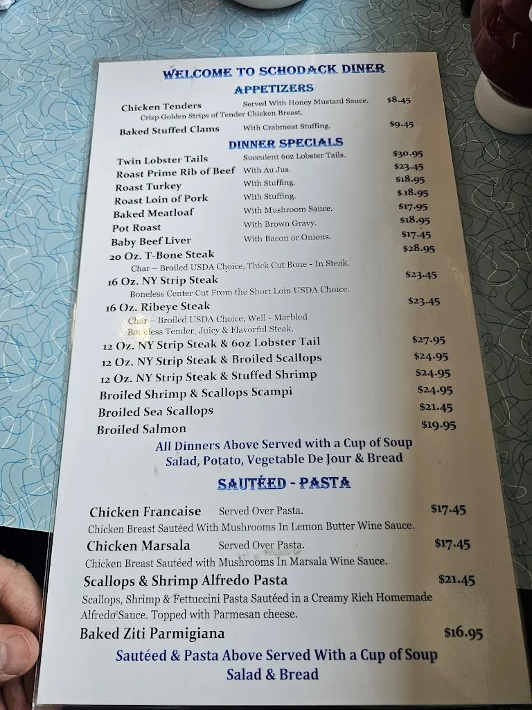 Menu_Schodack Diner_Castleton-On-Hudson, NY_image_old_1