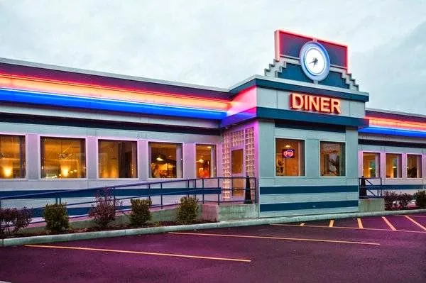 Schodack Diner ristorante a Castleton-On-Hudson, NY