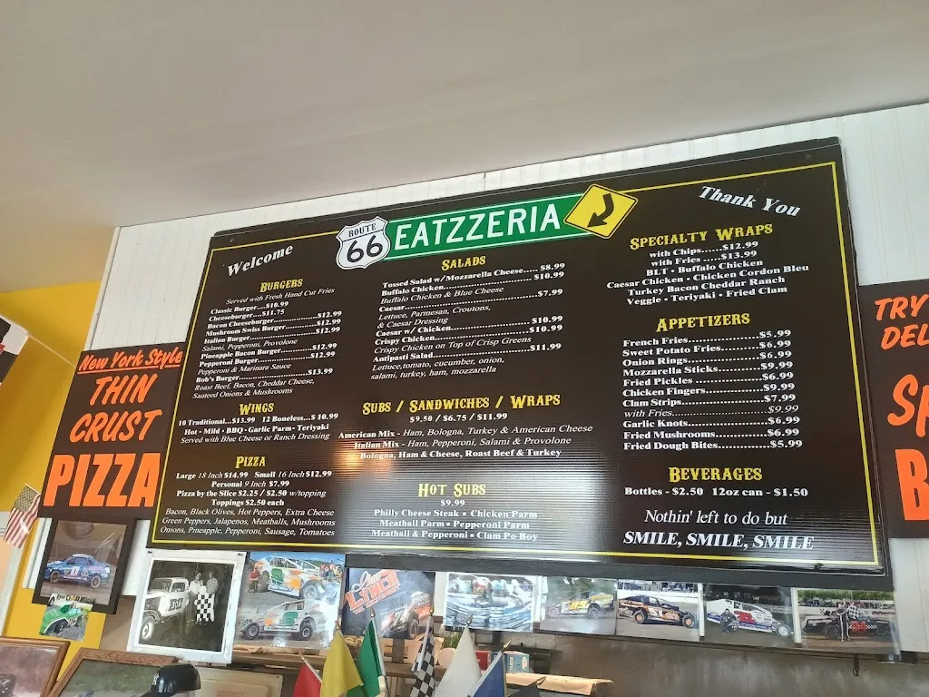 Menu_Glenn's 66 Eatzzeria_Chatham, NY_image_old_1