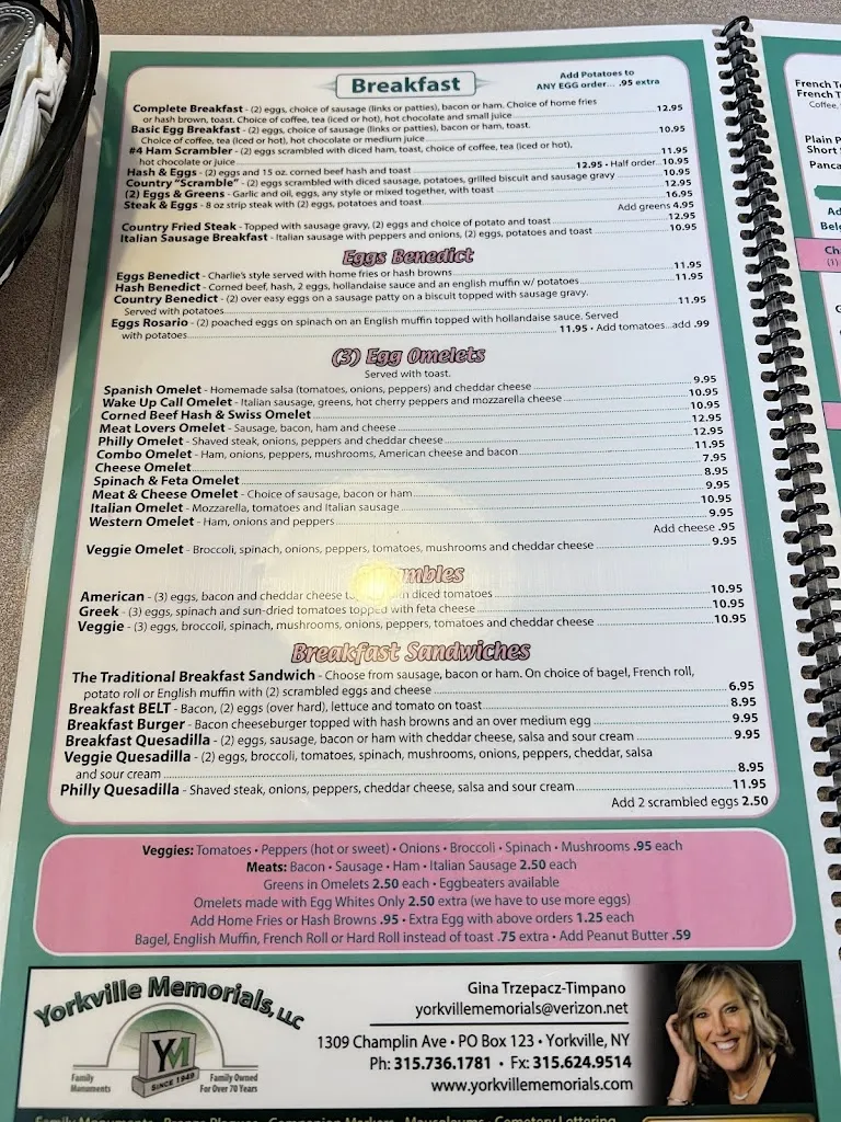 Menu_Charlie's Place_Clinton, NY_image_old_3