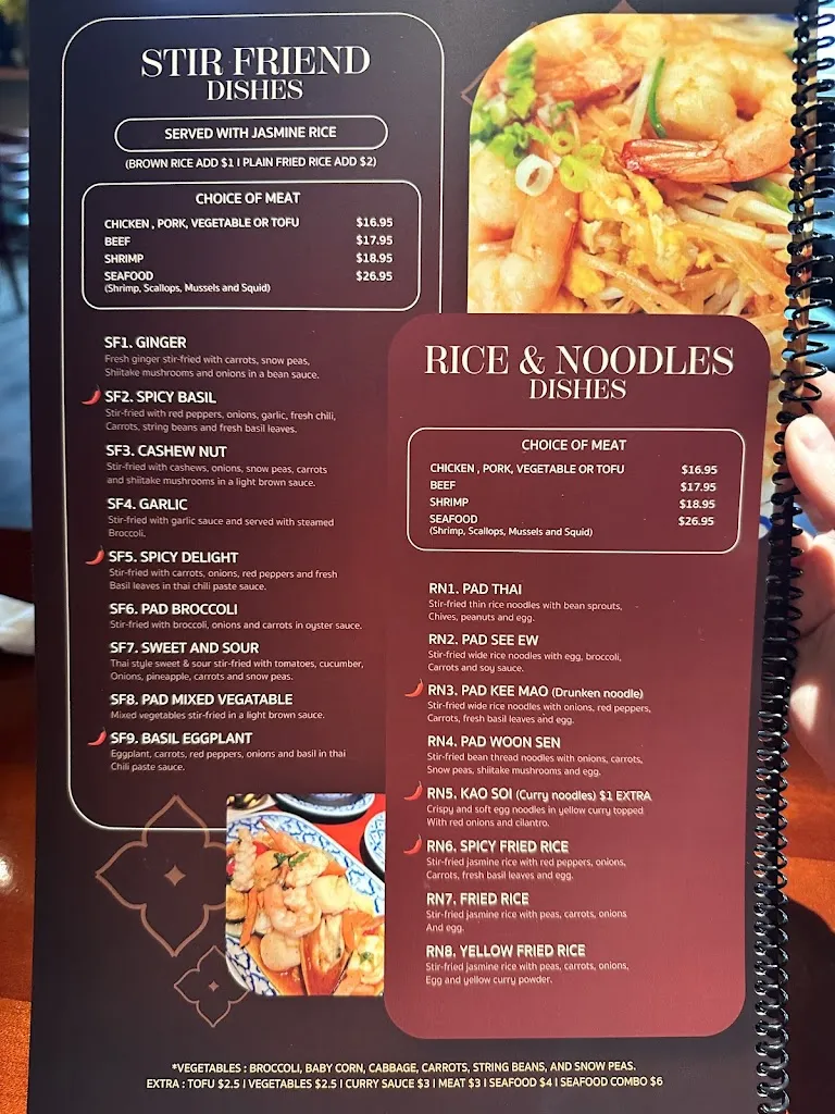 Menu_Srisiam_Rensselaer, NY_image_old_2