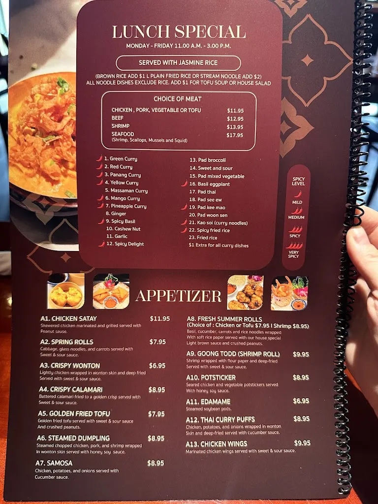 Menu_Srisiam_Rensselaer, NY_image_old_3
