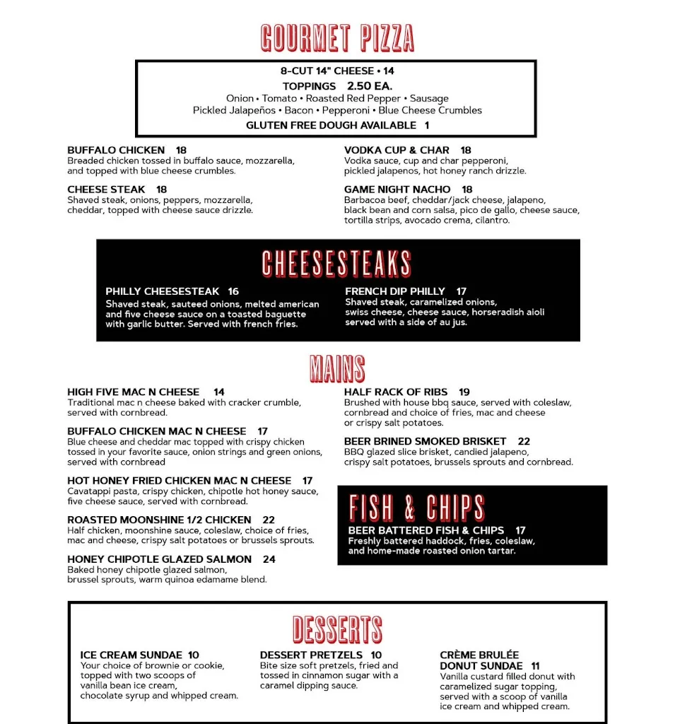 Menu_Junior's Bar & Grill_East Greenbush, NY_image_old_2