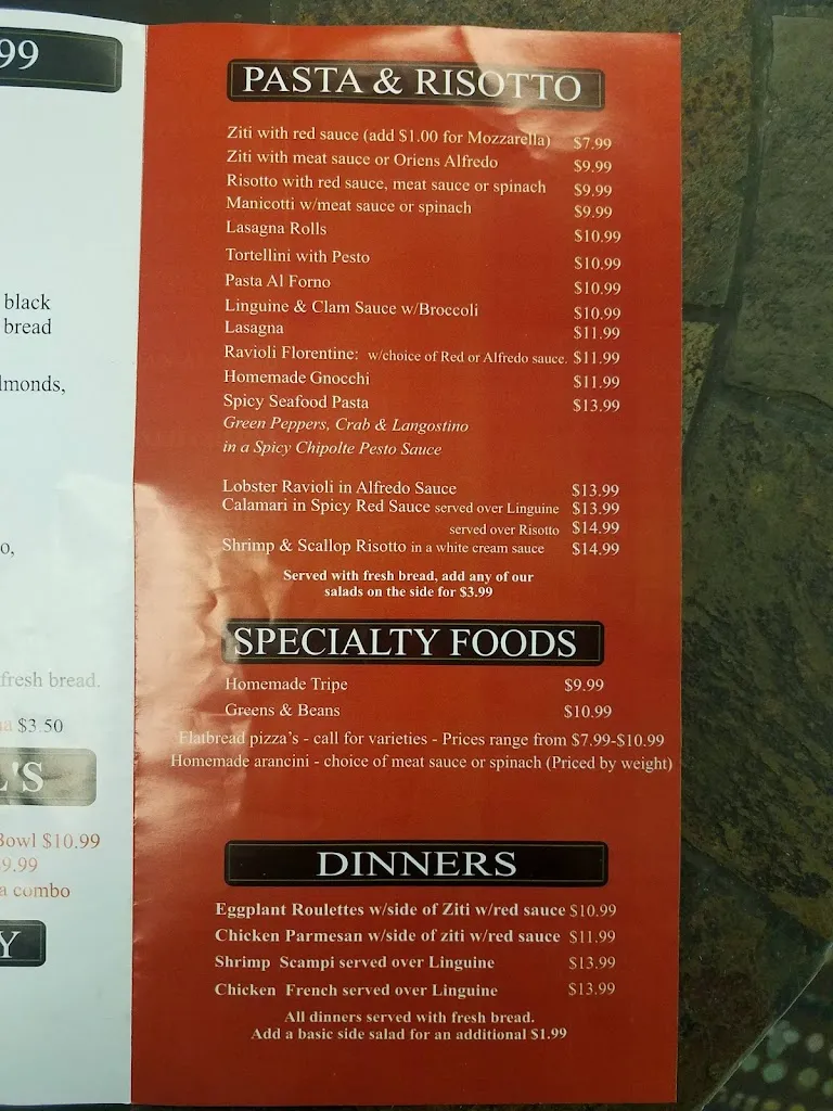 Menu_Oriens Café_Greece, NY_image_old_1