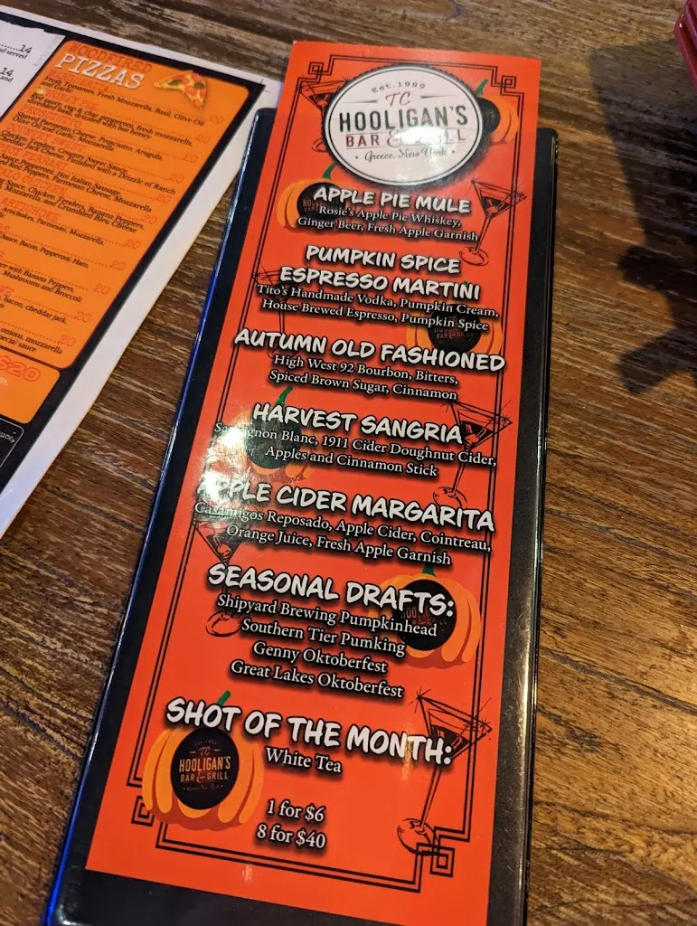 Menu_TC Hooligans_Rochester, NY_image_old_2