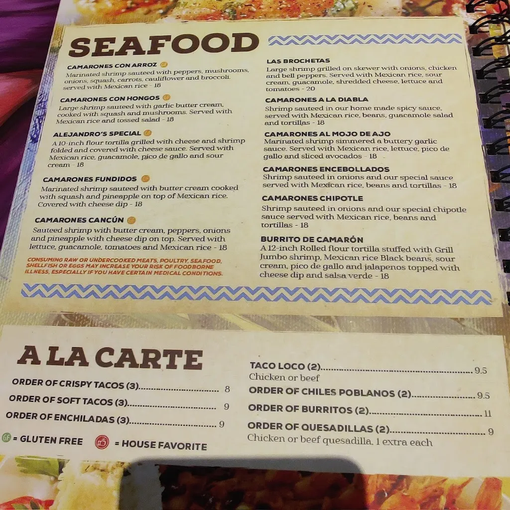 Menu_Margarita's Mexican Cantina_Rochester, NY_image_old_1