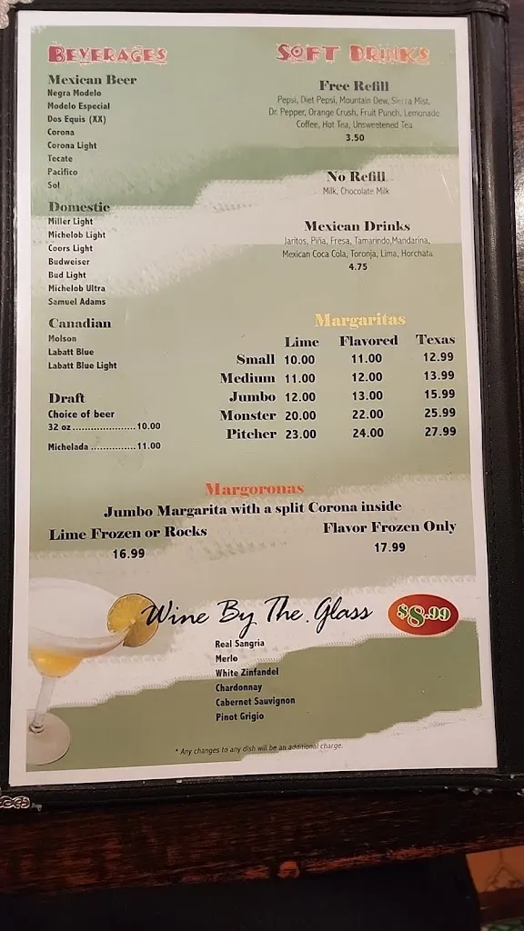 Menu_Los Gallos Mexican Grill_Rochester, NY_image_old_1