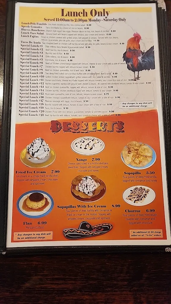 Menu_Los Gallos Mexican Grill_Rochester, NY_image_old_2