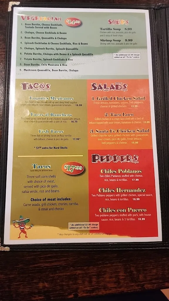 Menu_Los Gallos Mexican Grill_Rochester, NY_image_old_3