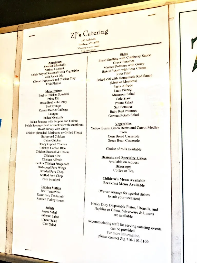Menu_ZJ's Family Restaurant_Hamburg, NY_image_old_3