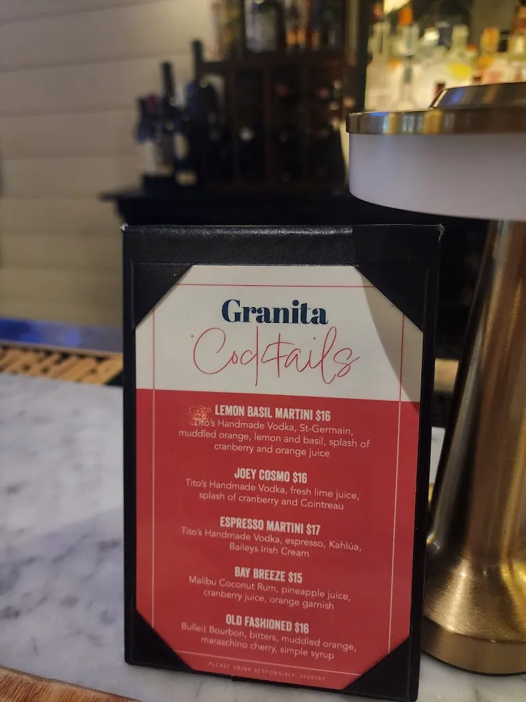 Menu_Granita Cucina & Bar_Hartsdale, NY_image_old_2