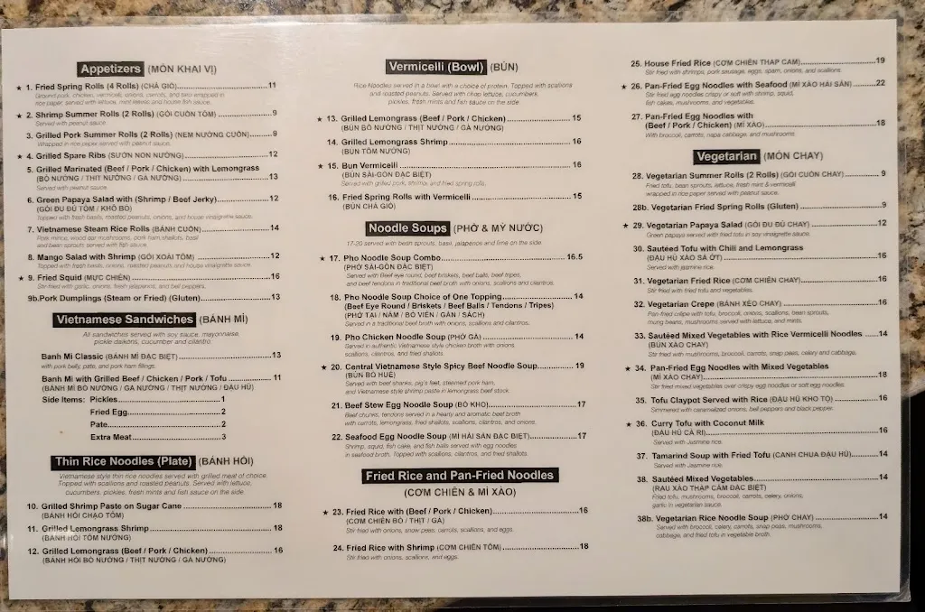 Menu_Saigonese_Hartsdale, NY_image_old_1