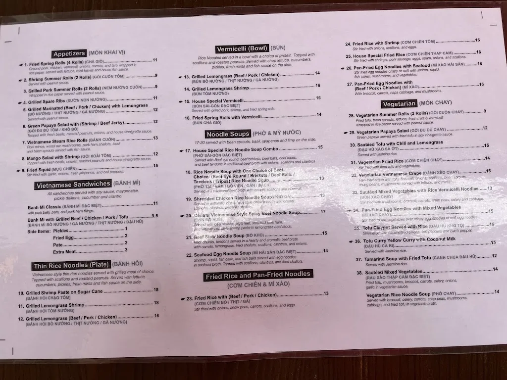 Menu_Saigonese_Hartsdale, NY_image_old_2