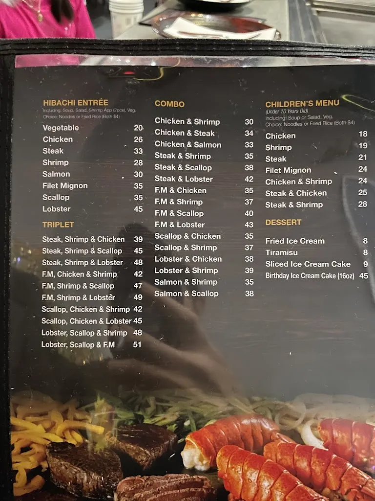 Menu_Banzai Steakhouse_Hartsdale, NY_image_old_2