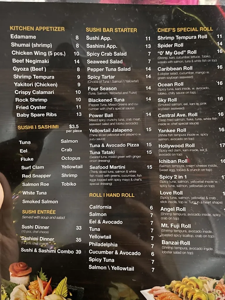 Menu_Banzai Steakhouse_Hartsdale, NY_image_old_3