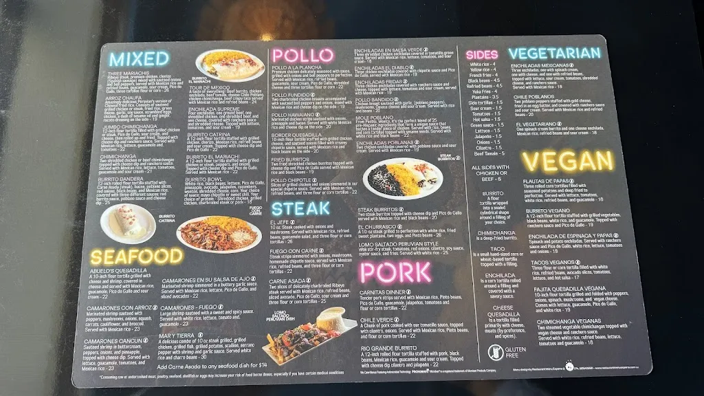 Menu_Las Margaritas Mexican Cantina_Latham, NY_image_old_2