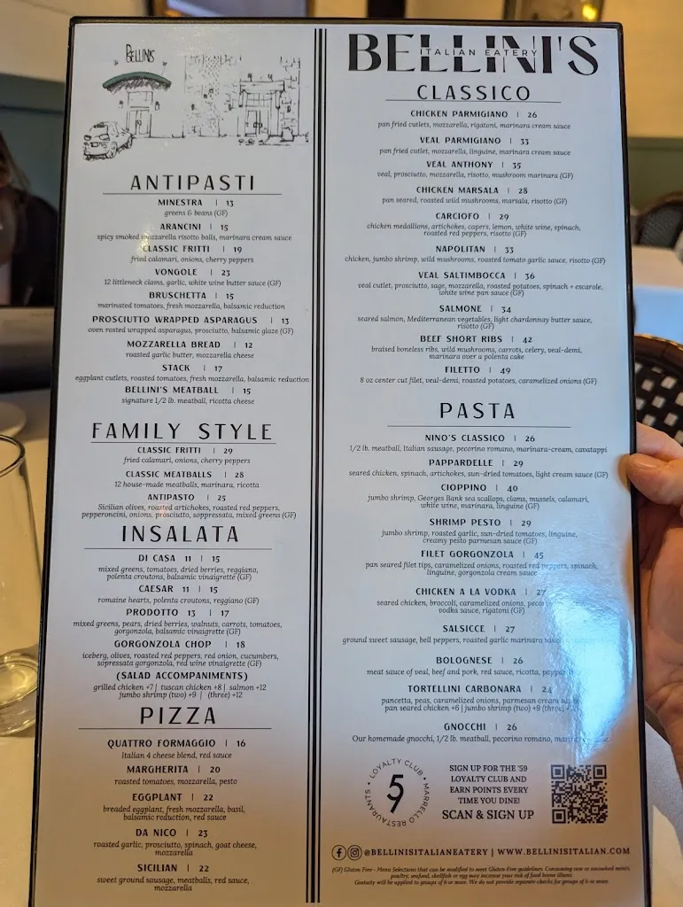 Menu_Bellini's Italian Eatery - Latham_Latham, NY_image_old_1