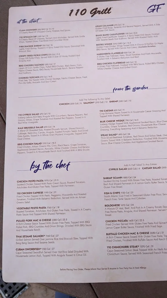 Menu_110 Grill_Latham, NY_image_old_3