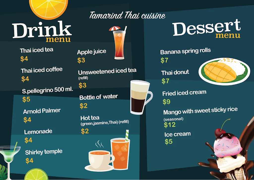 Menu_Tamarind Thai cuisine_Latham, NY_image_old_2