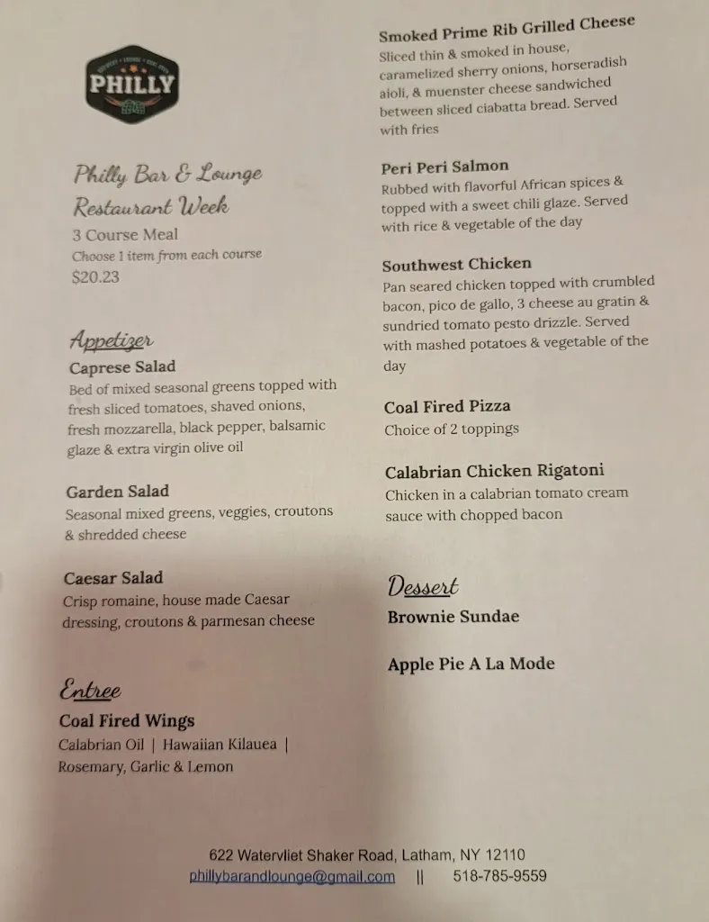 Philly Bar & Lounge_Latham, NY_menu_immagine_2