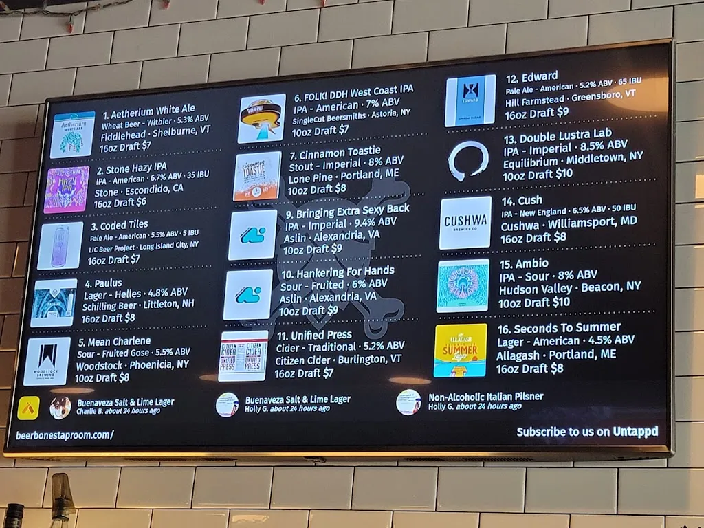 Menu_Beer Bones Bar & Grill_Latham, NY_image_old_3