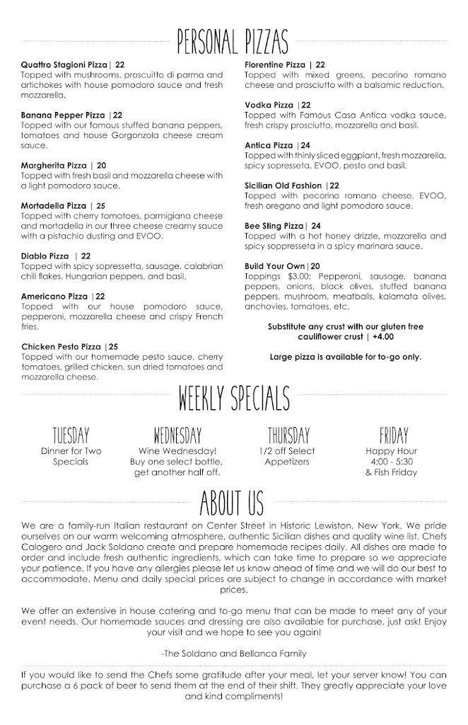 Menu_Casa Antica_Lewiston, NY_image_old_3