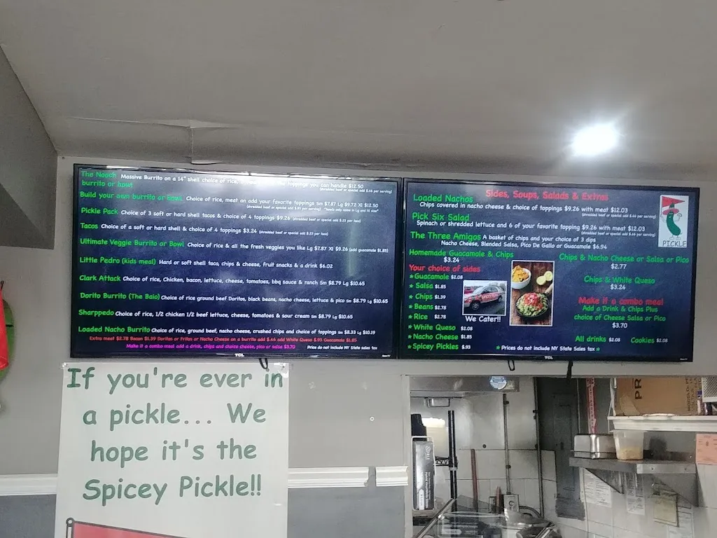 Menu_The Spicey Pickle_Lewiston, NY_image_old_1